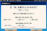 基本情報の入力「孫を養子にしていますか？」質問画面