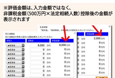 自社株（出資評価額）・死亡退職金・生命保険金